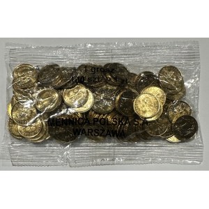 Woreczek bankowy 1 grosz 2007 (100 sztuk)