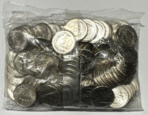 Bank bag of 50 pennies 1995 (100 pieces)