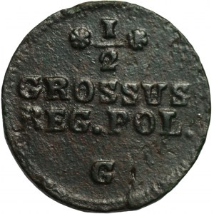 Stanisław August Poniatowski - 1/2 grosza 1768 Kraków