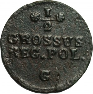 Stanislaw August Poniatowski - 1/2 penny 1768 Krakow