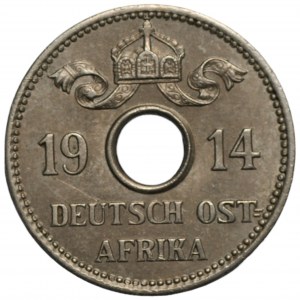 GERMAN EASTERN AFRICA - 5 Heller 1914