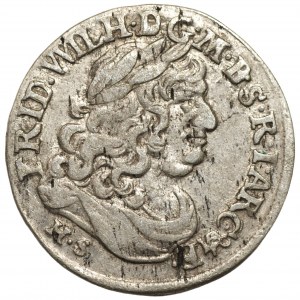 NĚMECKO, Prusko - Braniborsko - šestý z roku 1684 - HS Königsberg
