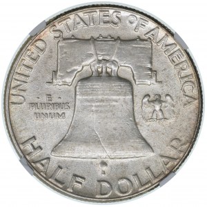 United States of America (USA) 1/2 Dollar Franklin 1955