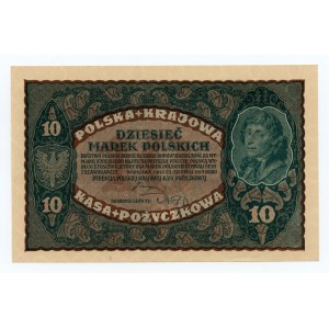 10 marek polskich 1919 - II Serja DN