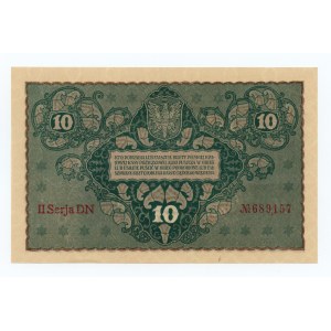 10 marek polskich 1919 - II Serja DN