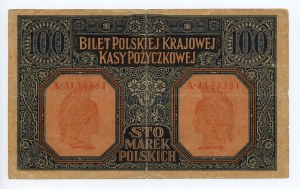 100 marek 1916 - obecný - 7 číslic