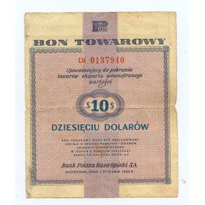 Pewex, 10 USD 1960 - DF