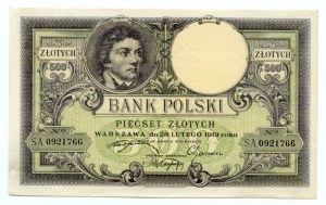 500 zloty 1919 - S.A series