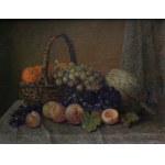 Konstanty Mackiewicz, Martwa natura z koszem owoców