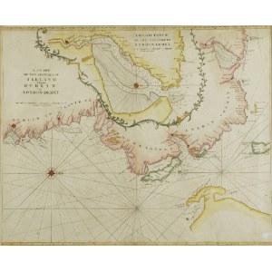 RICHARD MOUNT (1654-1722), THOMAS PAGE (czynny XVII / XVIII), Mapa wybrzeża Irlandii