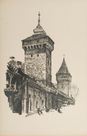 Jan Kanty GUMOWSKI (1883-1946), Teka 12 litografii - Widoki Krakowa, 1926
