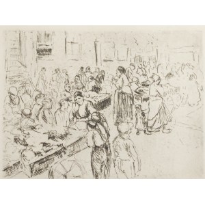 Max LIEBERMANN (1847-1935), Dzień targowy, 1919