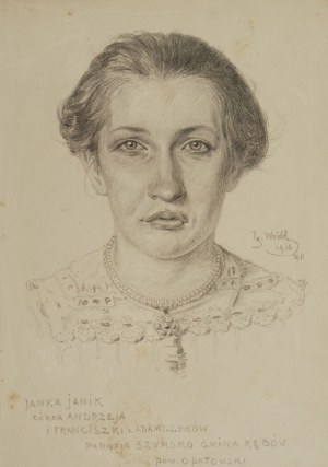 Ignacy WRÓBLEWSKI (1858-1953), Janka, 1918