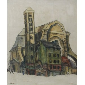 Erwin SINGER, XIX / XX w., Dzielnica Łacińska w Paryżu, 1924