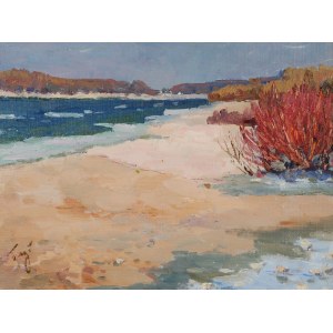 Peintre russe non spécifié (19e/20e siècle), Paysage riverain