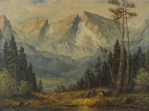 Adolf WEGENER (1891-?), Pejzaż górski