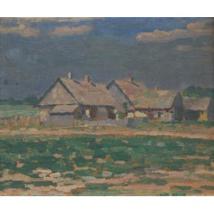 Kazimierz STRZEMIŃSKI (1888-1938), Rural cottages, circa 1920.