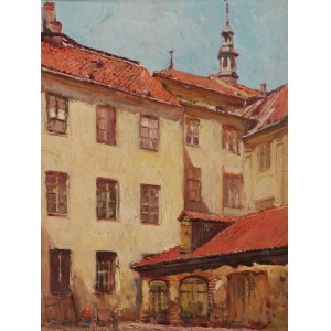Tadeusz CIEŚLEWSKI (1870-1956), Stare Miasto w Warszawie, 1915