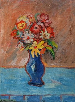 Jan NALIWAJKO (ur. 1938), Kwiaty w wazonie, 1961