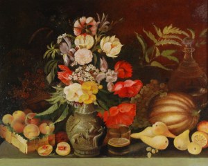 Jan CHRUCKI, XIX w. - według, Kwiaty i owoce
