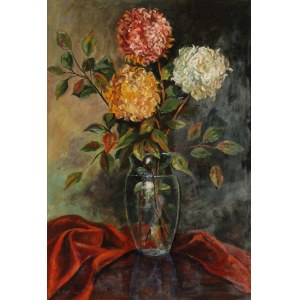 C. F. STÖHR, XX w., Kwiaty w wazonie