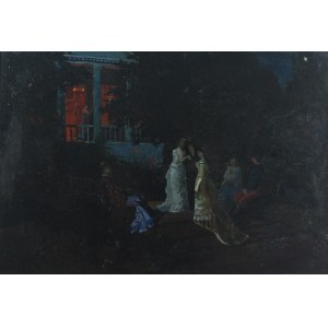 Malarz nieokreślony, francuski XIX / XX w., Nocny bal