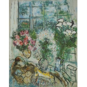 Marc CHAGALL (1887-1985) - według, Białe okno