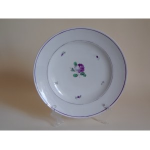 Wiedeńska wytwórnia porcelany, Porcelana wiedeńska: talerz półgłęboki