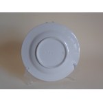 Vienna Porcelain Manufactory, Viennese porcelain: semi deep plate