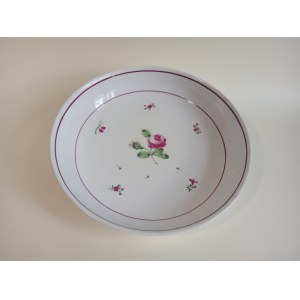 Vienna Porcelain Manufactory, Vienna Porcelain: deep round platter