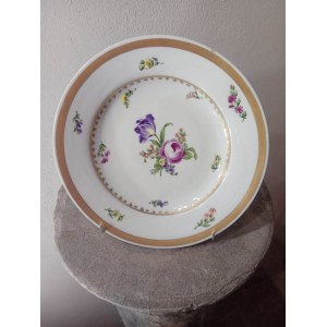 Královská vídeňská porcelánová manufaktura, Vídeňský porcelán: talíř