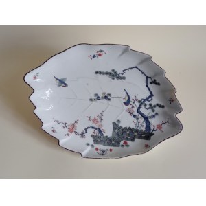 Wytwórnia porcelany w Miśni, Porcelana miśnieńska: talerz w formie liścia