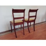 Nieznany, 2 krzesła w stylu biedermeier