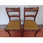 Nieznany, 2 krzesła w stylu biedermeier