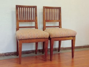 Unknown, 2 Biedermeier style chairs