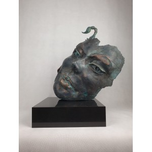 Jacek Opala, Scorpion sculpture bronze