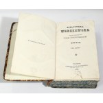 Biblioteka Warszawska 1843 Bd. II Zeitschrift für Wissenschaft, Kunst und Industrie