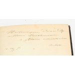 Antonina MACHCZYŃSKA Młoda nauczycielka. Dzieko poświęcony zakładzie wychowania płcińskiej [1863] [Autograph].