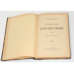 Ludomił GERMAN Przegląd dziejów literatury powszechnej 1-4 t. [1901]