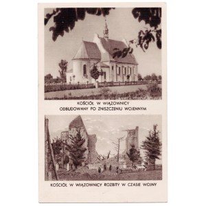 WIĄZOWNICA - Kościół w Wiązownicy rozbity i odbudowany