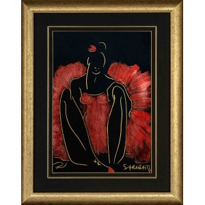 Joanna Sarapata, Ballerina in Red VI, 2023