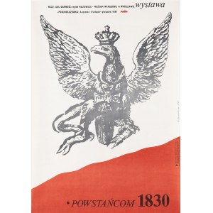 An die Aufständischen von 1830, Ausstellung. Nationalmuseum in Warschau, 1981, Krzysztof BURNATOWICZ (geb. 1943)
