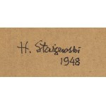 Henryk Stażewski (1894 Varšava - 1988 Varšava), Autoportrét, 1948