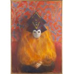 Grzegorz Moryciński (1936 Augustów - 2015 Warschau), Venezianische Maske, ca. 1960/2000