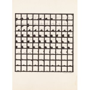 Ryszard Gieryszewski (1936 Varšava - 2021 Varšava), 10 x 10 = 100, 1979