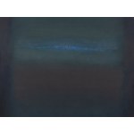 Janusz Eysymont (1930 - 1991 ), Graue Malerei mit einer Spur von Grün, 1988-90