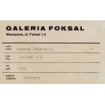 Henryk Stażewski (1894 Warsaw - 1988 Warsaw), Relief No. 112, 1976