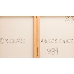 Richard Anuszkiewicz (1930 Erie - 2020 ), Grünes Rotes Duo (Dual Reds II), 1984