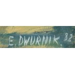 Edward Dwurnik (1943 Radzymin - 2018 Warschau), Służba na Plaży aus der Serie Sportowcy, 1982