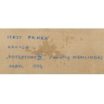 Jerzy Panek (1918 Tarnów - 2001 Kraków), Die Verurteilten IV (nach Memling), 1974